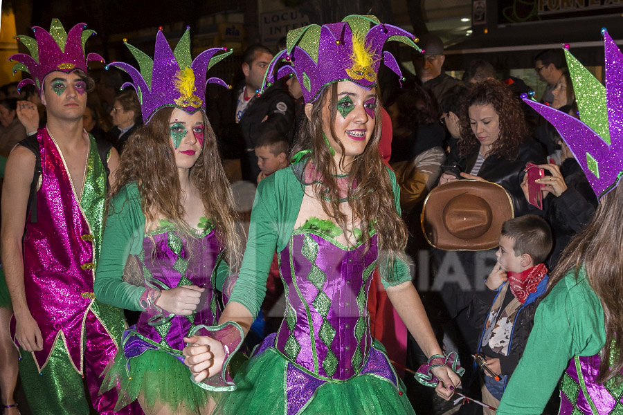 Rua del Carnaval de Les Roquetes del Garraf 2017